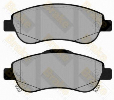 BRAKE ENGINEERING pa1796 -  Комплект тормозных колодок, дисковый тормоз